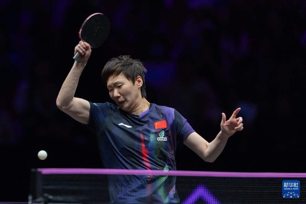 乒乓球——WTT重庆冠军赛：王曼昱首轮爆冷出局