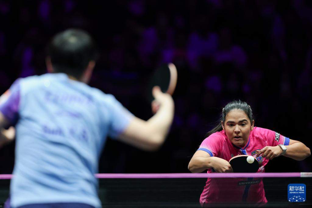 乒乓球——WTT重庆冠军赛：孙颖莎晋级女单八强