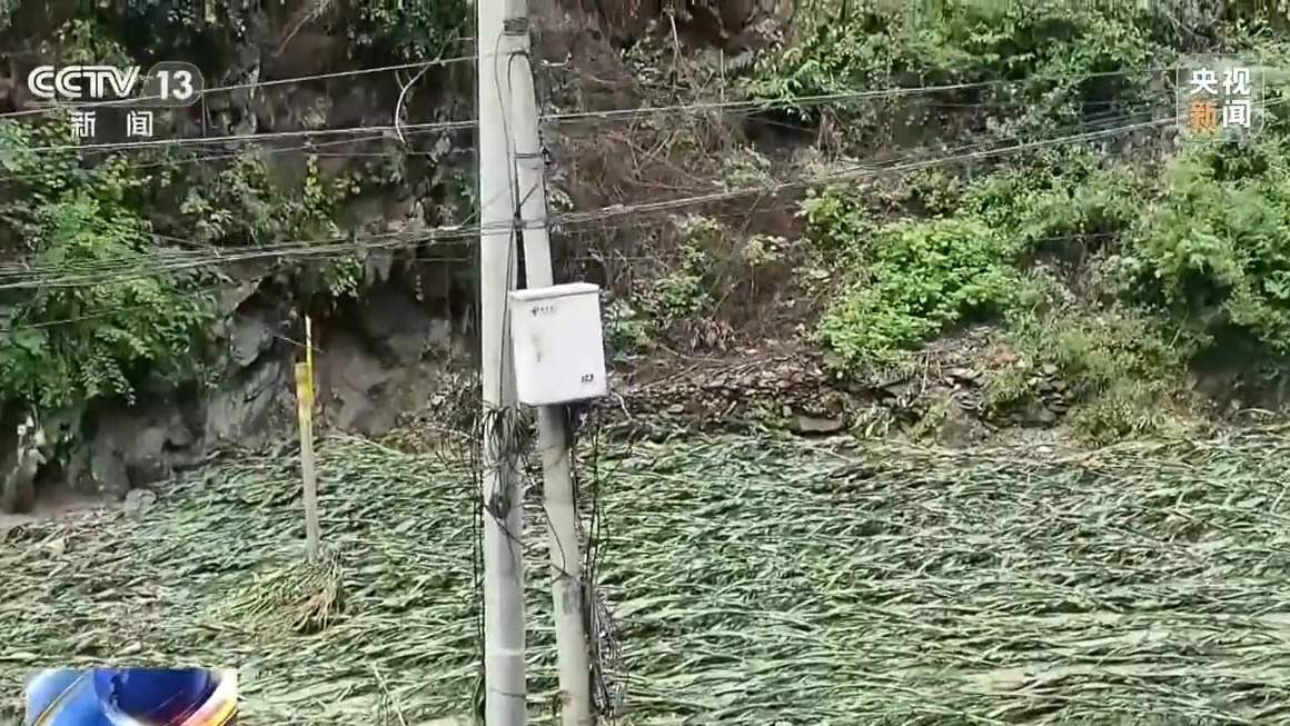 陕西商洛山阳县遭遇洪涝灾害 累计转移群众17000余人