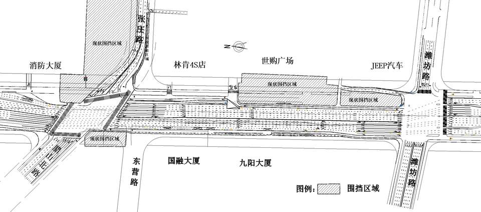 因济南地铁4号线施工,腊山站附近出行有变化