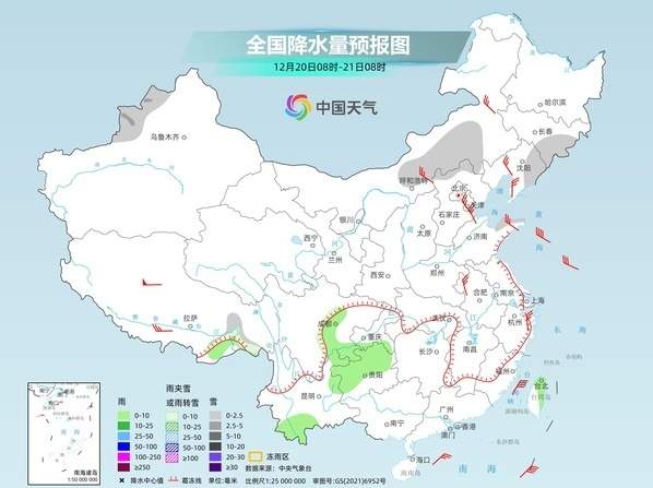 多地气温持续偏低 22日起长江中下游等地有弱降水