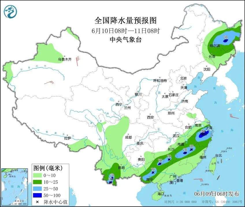 华北黄淮有高温+强对流天气 10日前后南海可能有台风生成