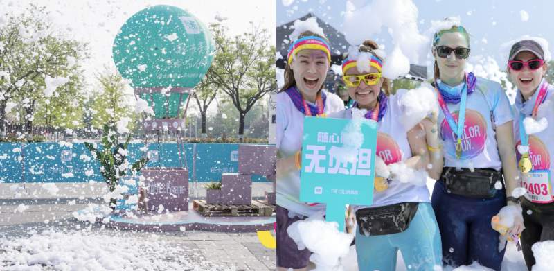 十年缤纷，一路治愈：优形携手The Color Run陪伴跑友轻盈撒野