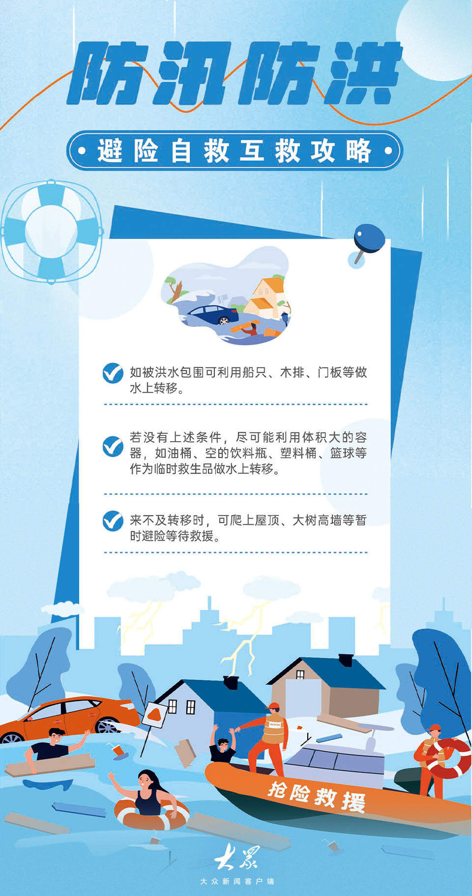 汛期防护必备！这份安全手册请收好