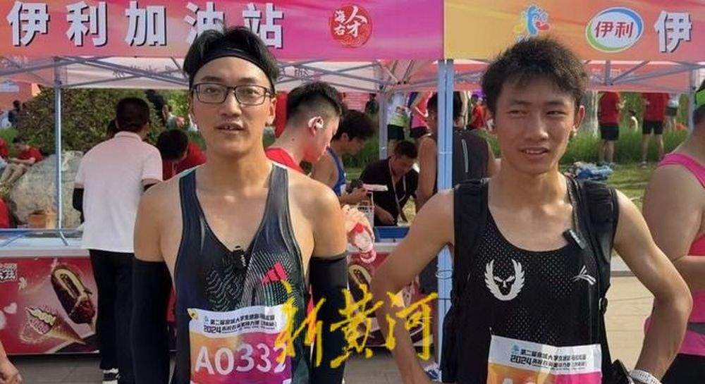 参赛大学生：希望明年组队参加“高百接力赛”，实现新突破！