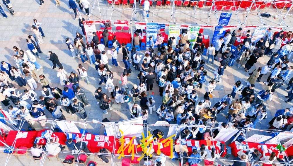 千岗聚校园 大型招聘会助力学子启航