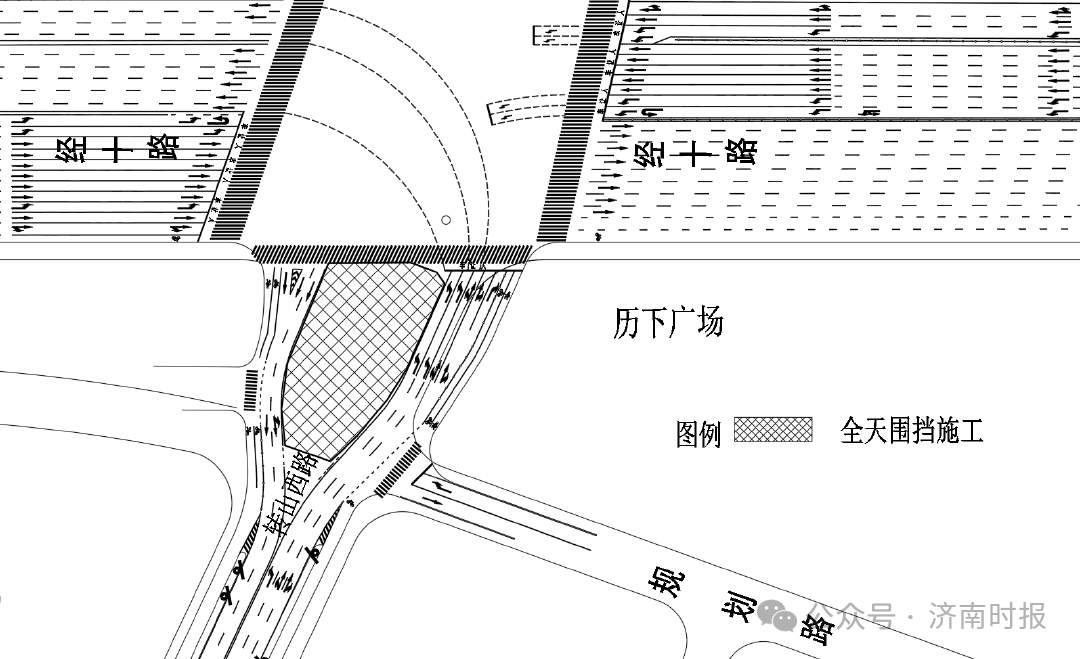 济南地铁7号线最新进展，这里2月28日起施工，为期24个月