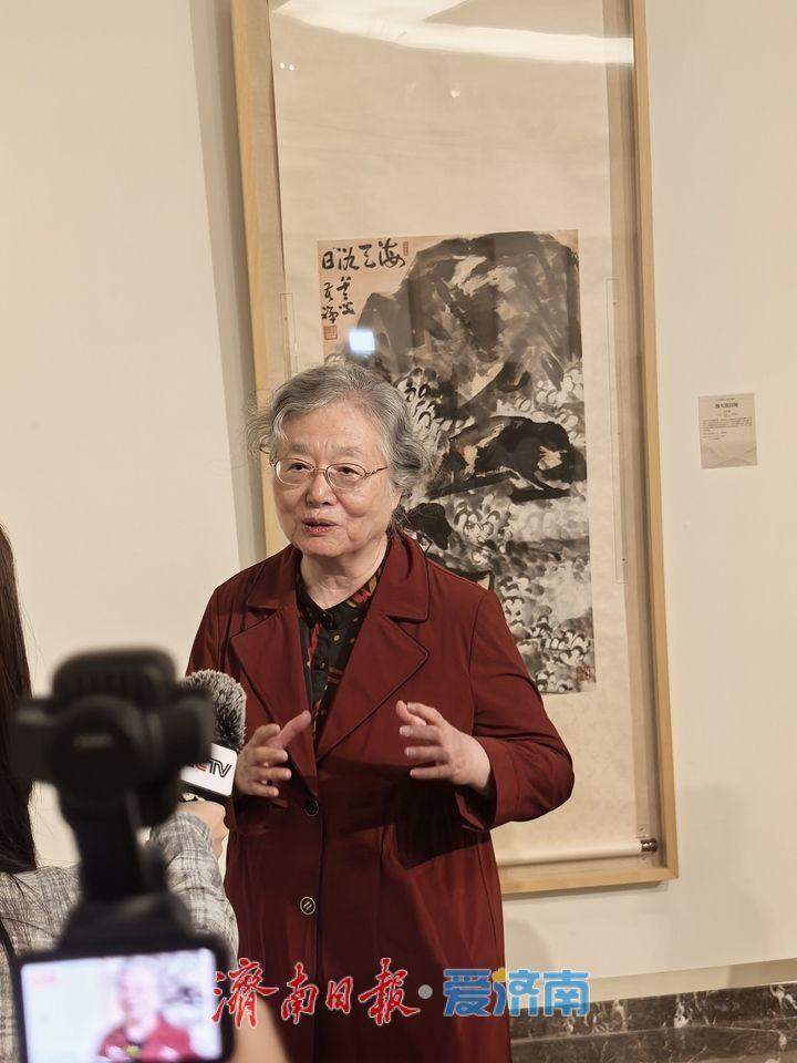 李苦禅、李燕父子写意艺术大展在济南开幕