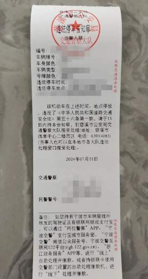 还能通过扫码交违停罚款？这样的“假罚单”可别信！