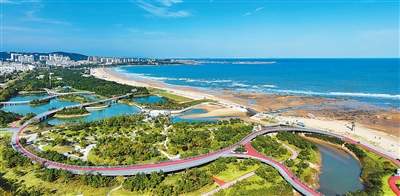 “亲近碧海金沙的感觉真好”山东日照探索推进全域美丽海湾建设