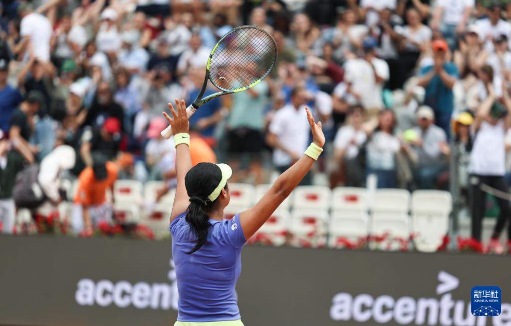 WTA1000罗马站：王欣瑜无缘晋级