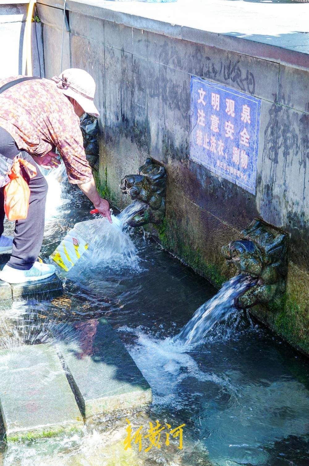 地下水位攀升，眼明泉迎取水高峰