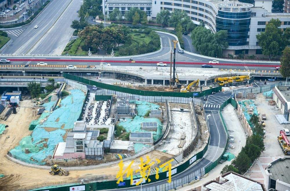 济南八一立交桥东北角匝道恢复建设