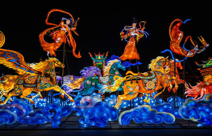 济南赏花灯有了新去处！起步区“大河华章·光耀鹊华”新春灯会等您看