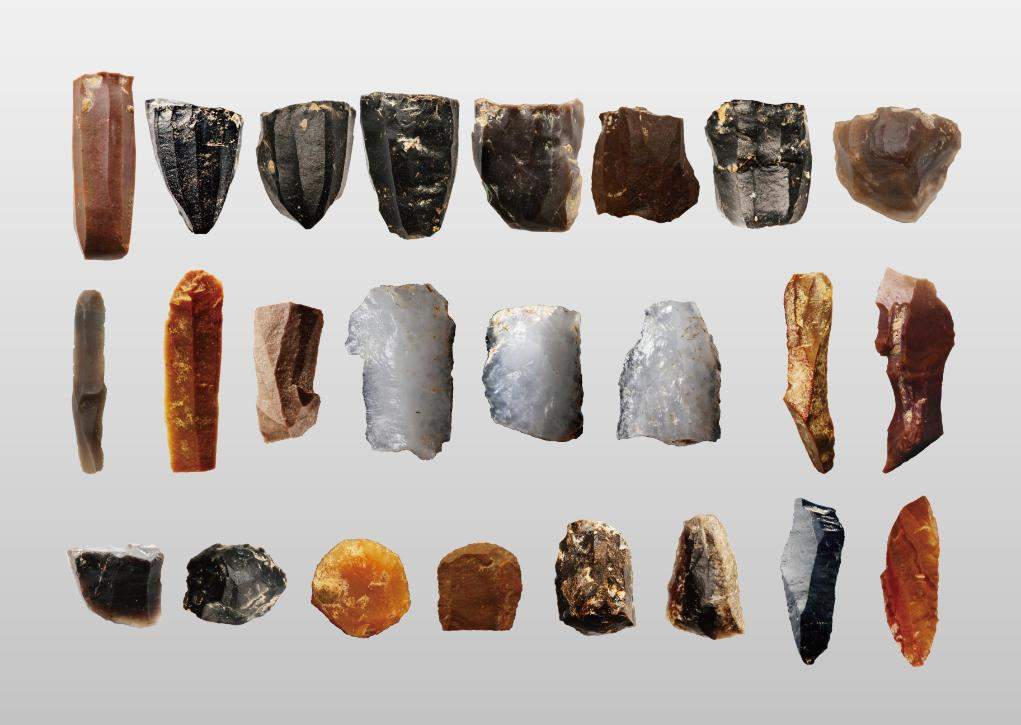 裴李岗遗址发现约2.6万年前鸵鸟蛋壳加工场