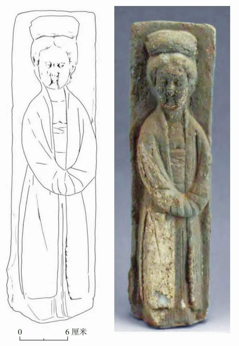 门开一半，笑意浅浅！宋金平民墓里的神秘“守门人”