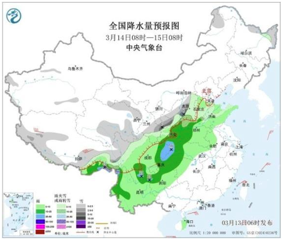 较强冷空气继续影响我国 西北华北有强降雪