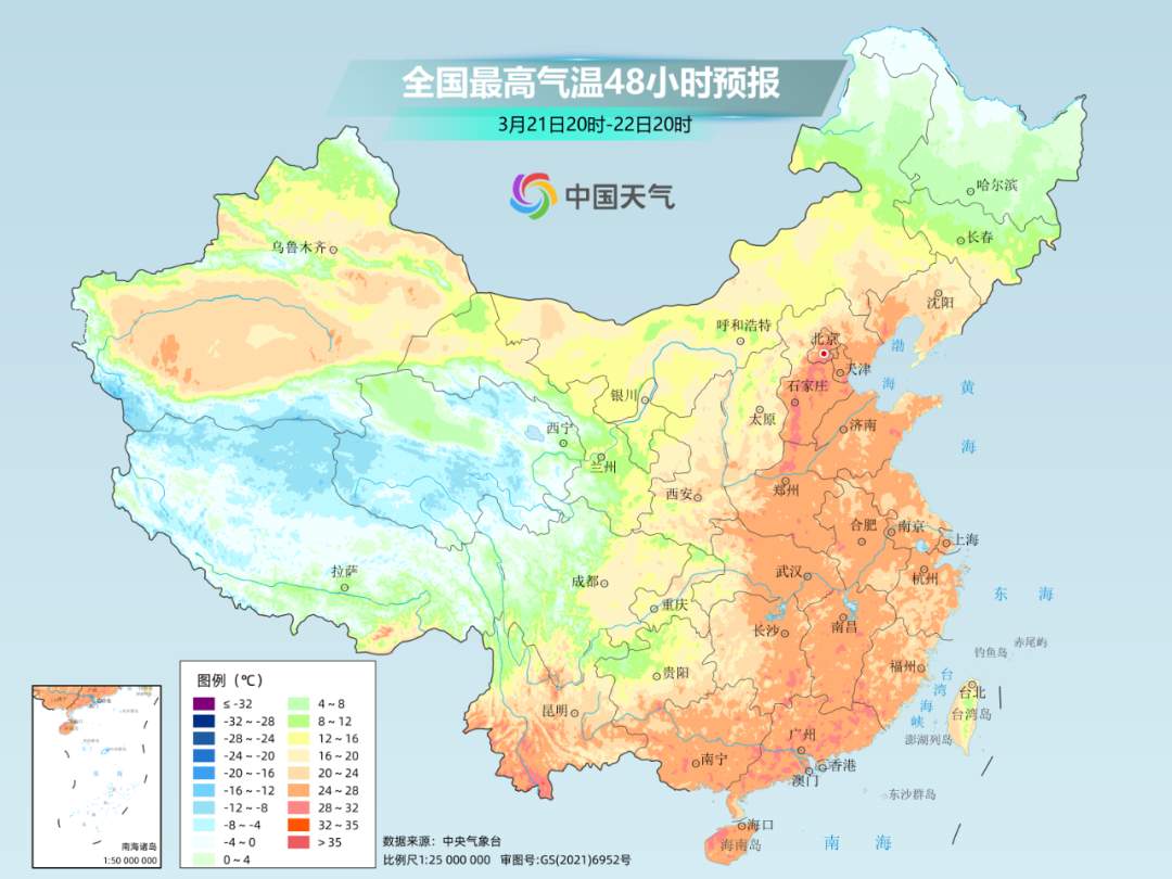 这些地方暖热直奔常年5、6月，下周冷空气将会杀个回马枪