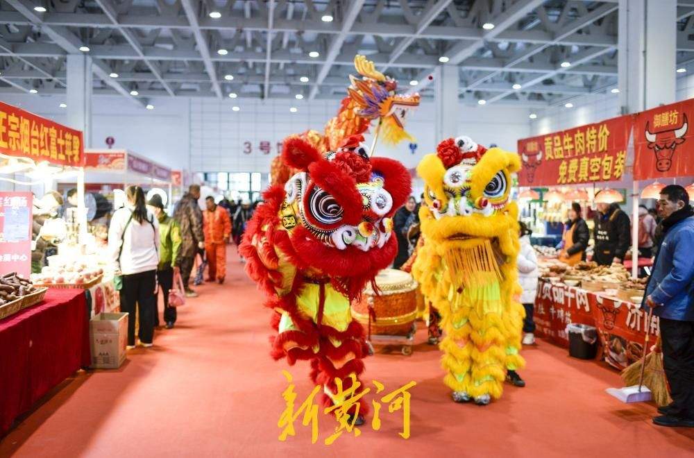 舞龙醒狮添年味，来这里一站式购齐山东好物