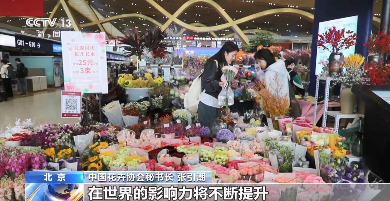 全年销售额将破2000亿 我国卖出的花可绕地球多少圈？