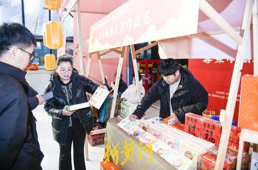 “泉”在济南过大年｜“骏马迎春”非遗市集火热开集，泉城年味别样浓