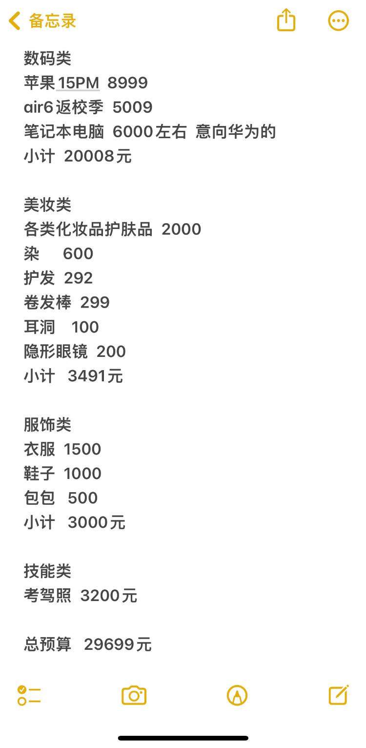 电子产品、毕业旅行、考驾照……“准大一账单”花销破万元很常见