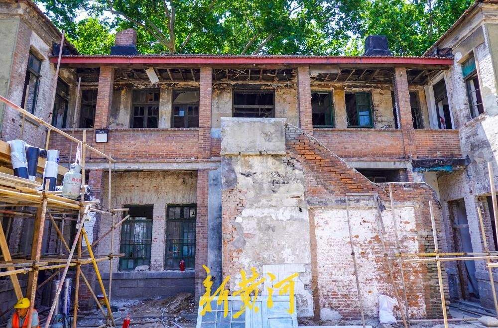 济南老商埠临街小洋楼启动修缮 修旧如旧重现历史风貌
