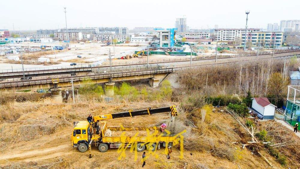 济南腊山河西路北延项目迎新进展