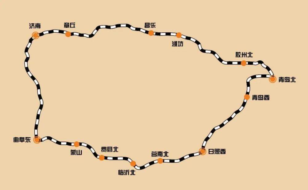 这趟环线高铁，绕山东一圈6小时