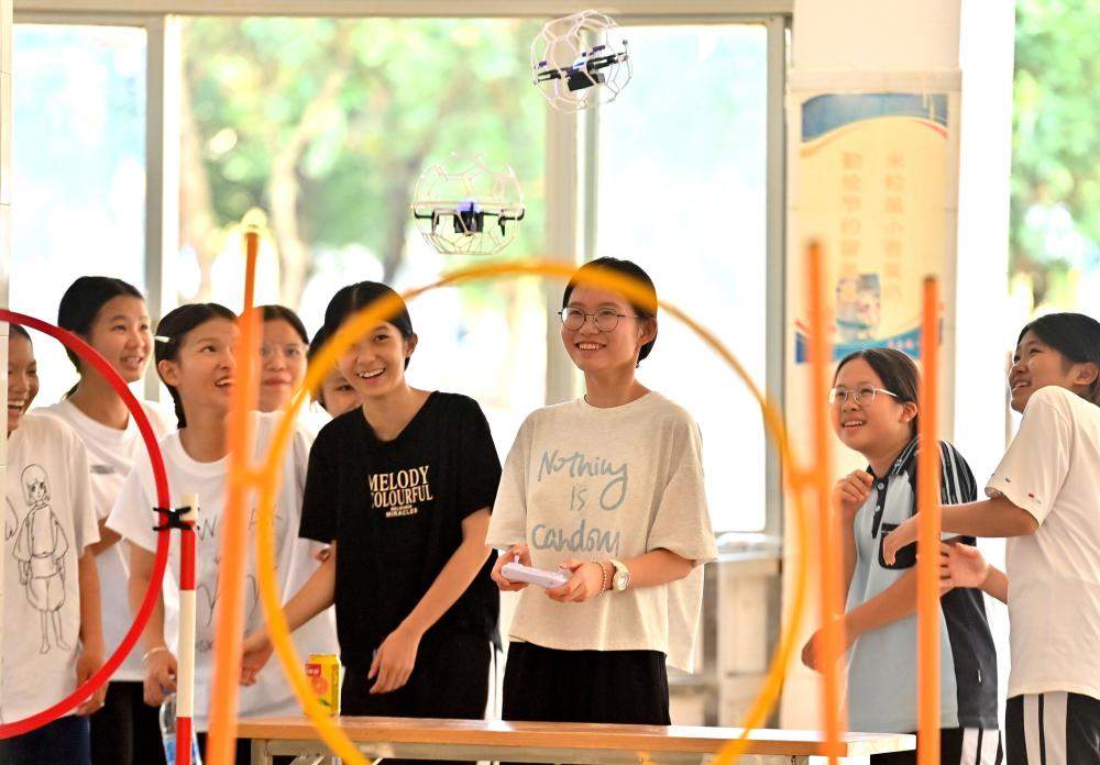 广西横州洪涝灾害受灾学校如期开学