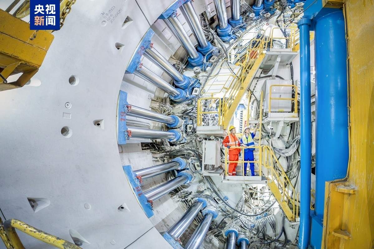 全长约6.7公里 津潍高铁隧道下穿海河阶段相关作业顺利完成