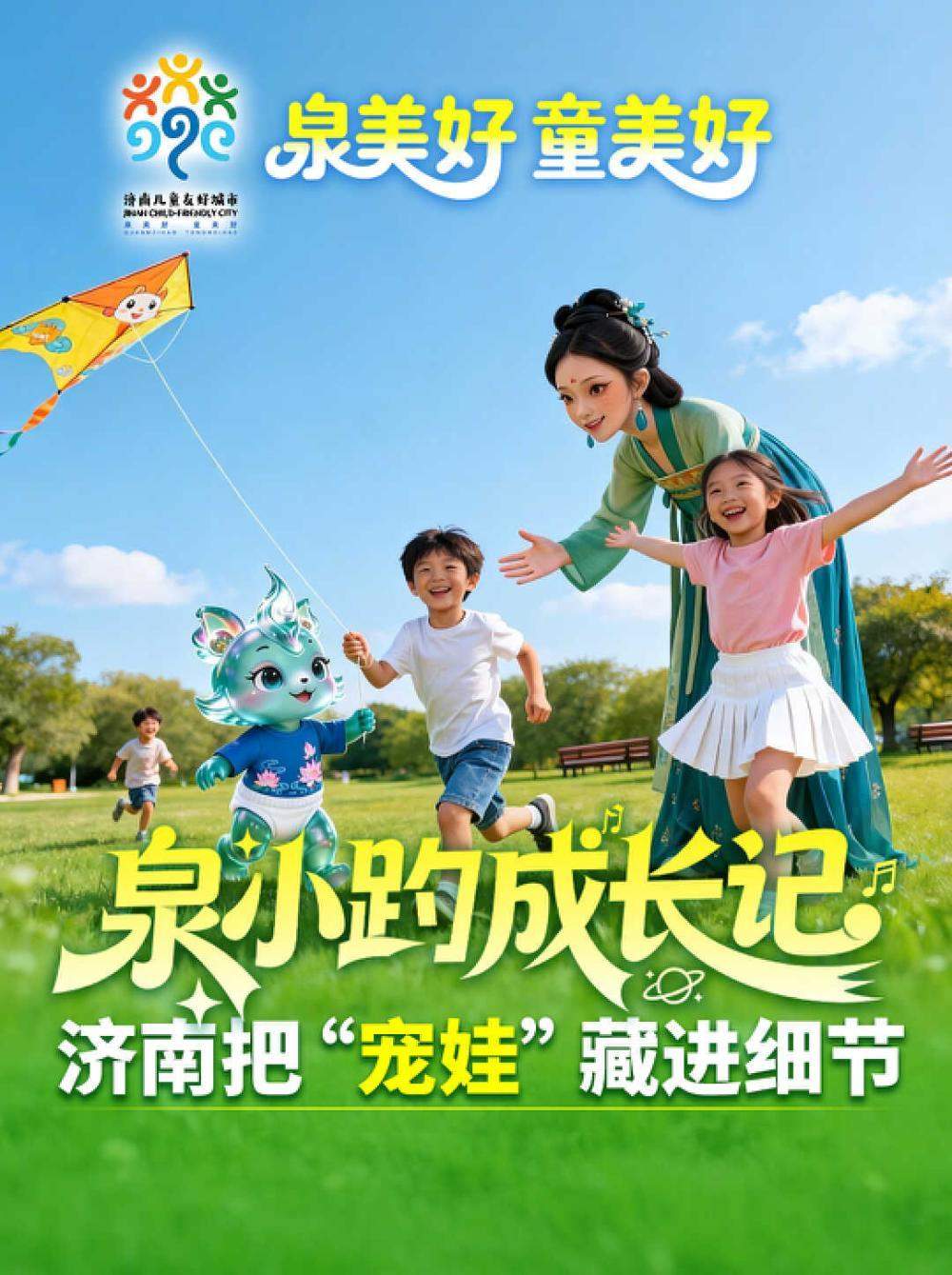 泉小趵成长记 济南把“宠娃”藏进细节 