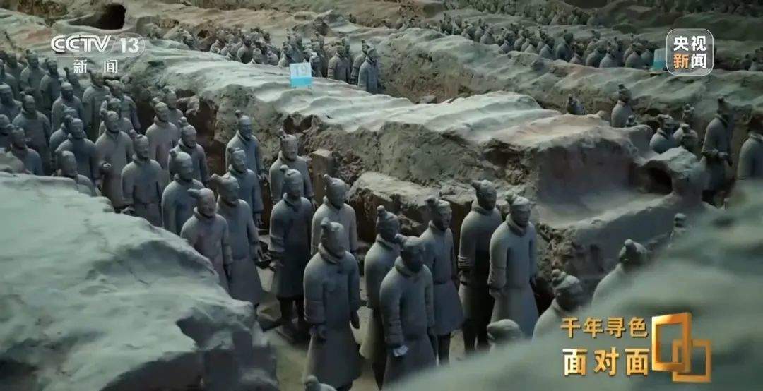 彩色兵马俑被复原,逼真细节有点震撼!