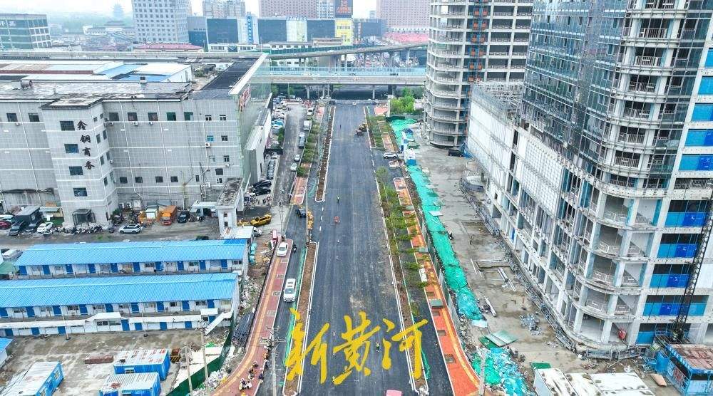 济南水屯路南端百米路段打通 北湖片区南北动脉将全线贯通