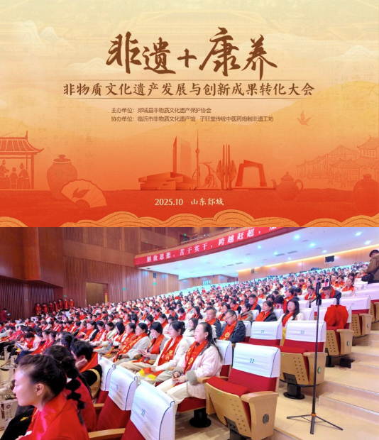 非遗+康养盛会启幕：子轩堂非遗工坊负责人柳琳做专题报告