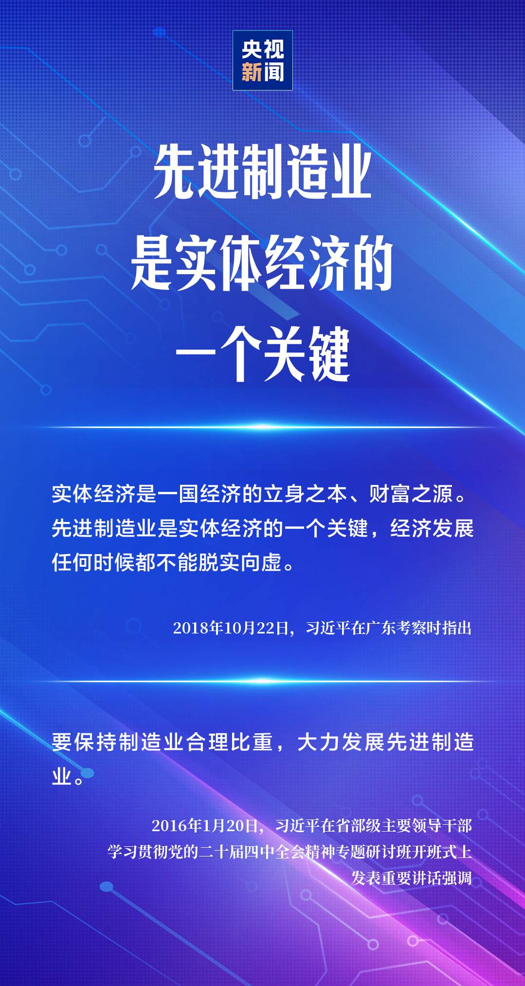 学习卡丨制造业争“先”，习近平指明前进方向