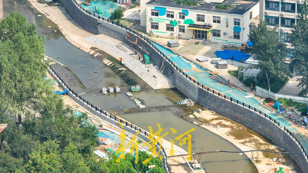 雨污合流管网改造 全福河山大段展露新颜