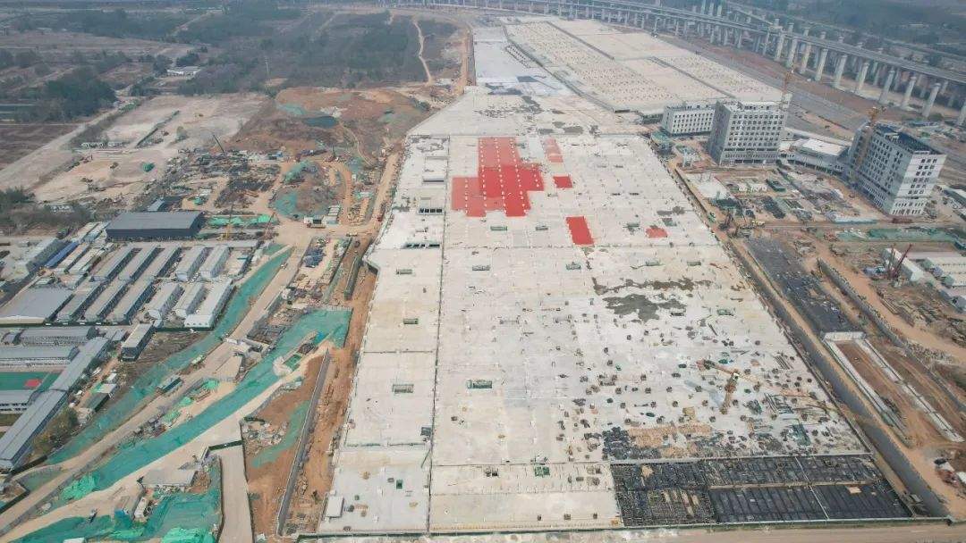 事关4、6、7、8、9号线！济南轨道交通梁王车辆基地主体结构封顶