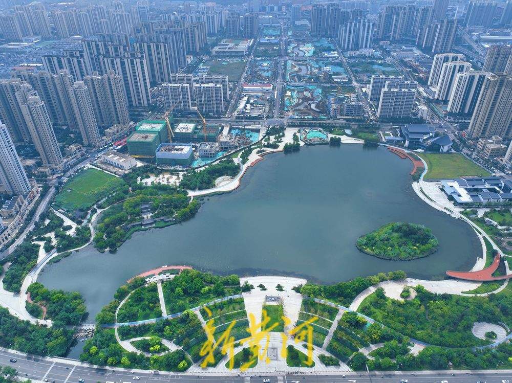 一年四季 泉在济南丨泉城雨后，云锦湖公园焕然一新