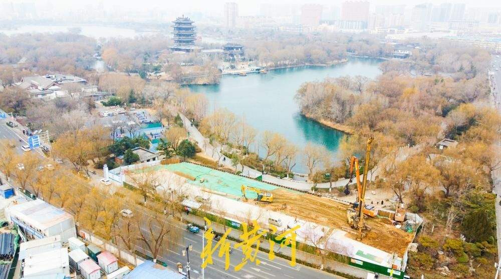 项目强省会｜济南地铁6号线大明湖站进入地下施工阶段