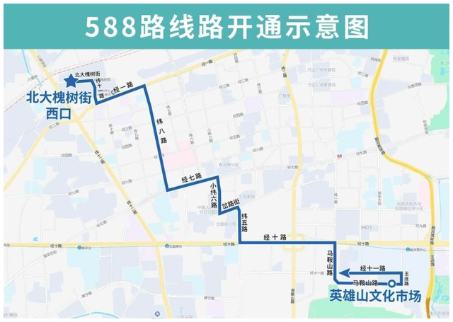 小巷公交588路明日试运行