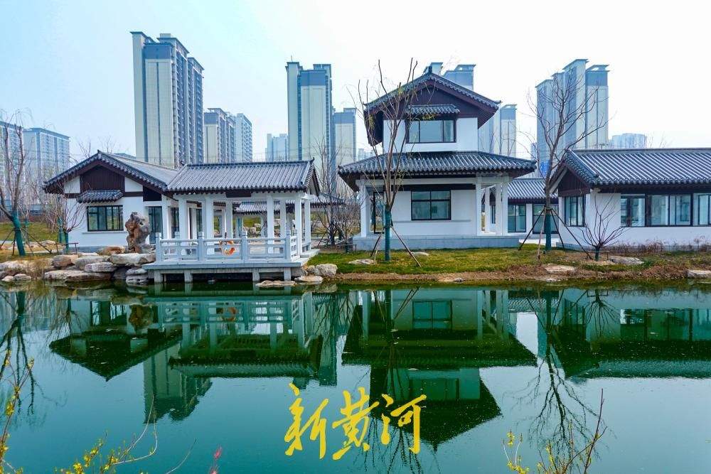 济南北湖片区新建生态廊道，串联泉城特色风貌