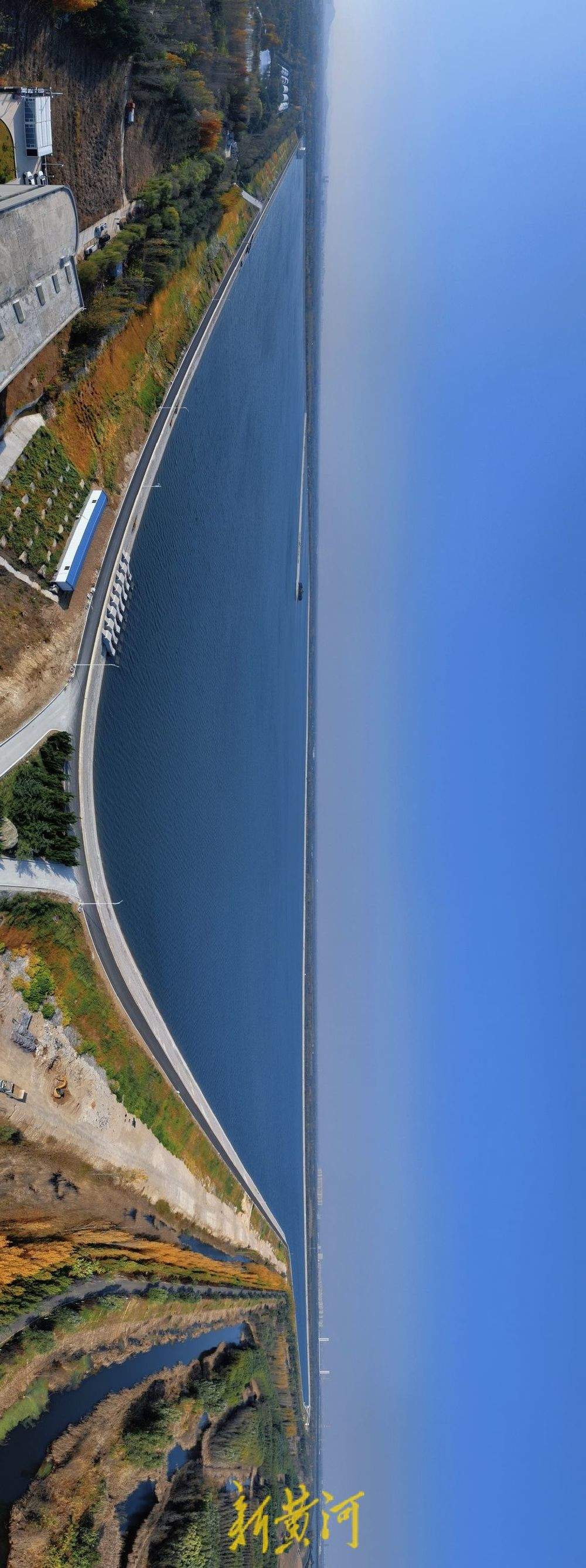 一年四季 泉在济南丨秋日的玉清湖 水天一色醉游人