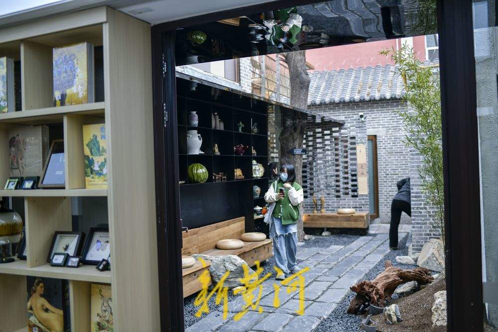 济南老街泉水人家提升改造 变身文创园向游客开放