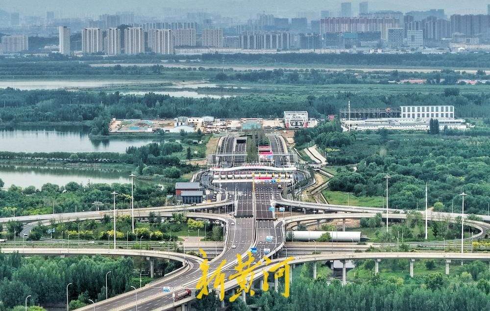 济南黄岗路黄河隧道今日建成通车，一组大片抢先看