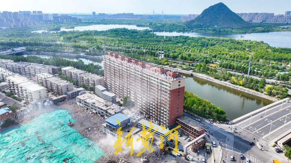 华山景区旁城中村改造 地上建筑拆除加速推进