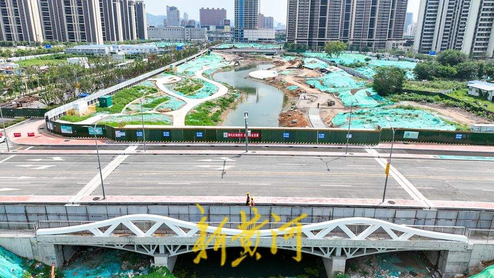项目强省会｜跨越“中泺河”三座桥梁建成！连通北湖片区多条道路