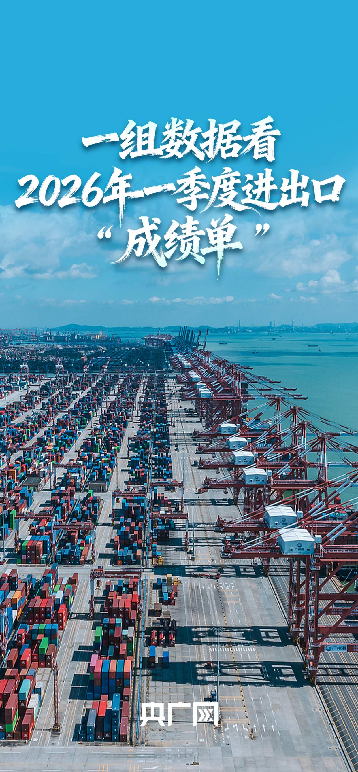 超11万亿元、全球首个！一组数据看2026年一季度进出口“成绩单