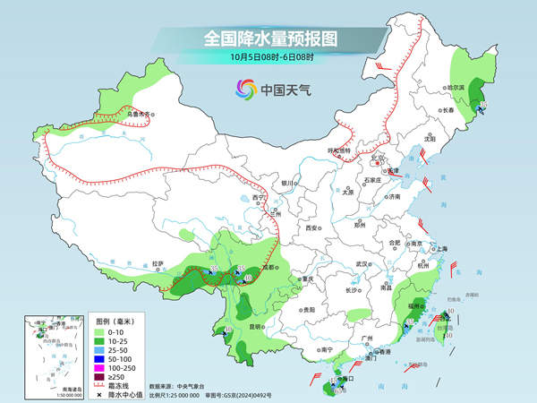 南方降雨先增强再减弱 我国多地气温将创新低