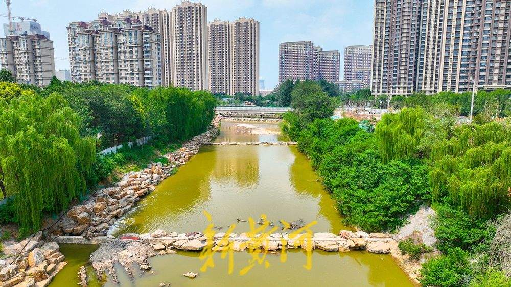 大辛河提升改造 泄洪河道变身景观河